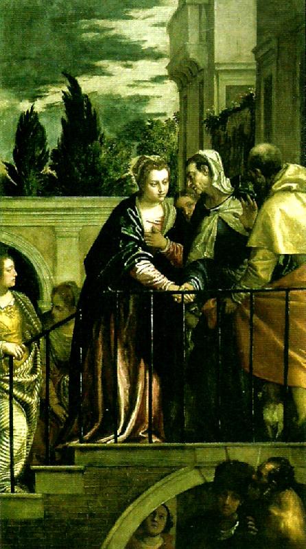 Paolo  Veronese the visitation oil painting image